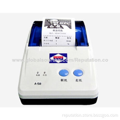 Thermal Receipt Printer, Low-noise and Fast Speed of Printing